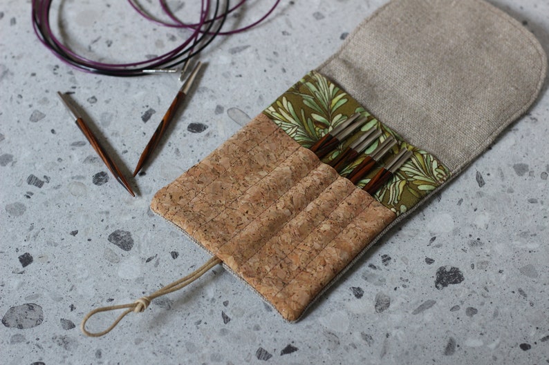 Interchangeable needle case Knitting needle Storage pouch Etsy