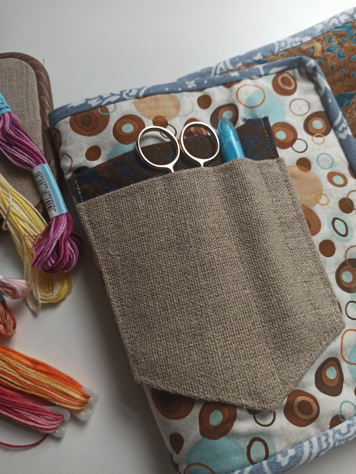 Cross Stitch Project bag Embroidery Holder Organizer for DMC Etsy