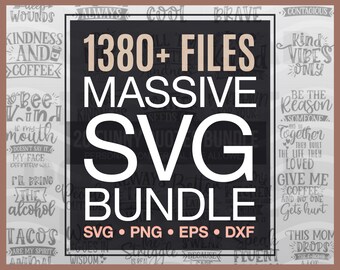 Download Massive Svg Bundle Etsy