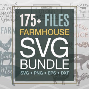 Farmhouse Bundle SVG Farm Sign File Our Upcycled Life Farmer Style Design Decor Clipart Quote Eps Dxf Png image 6