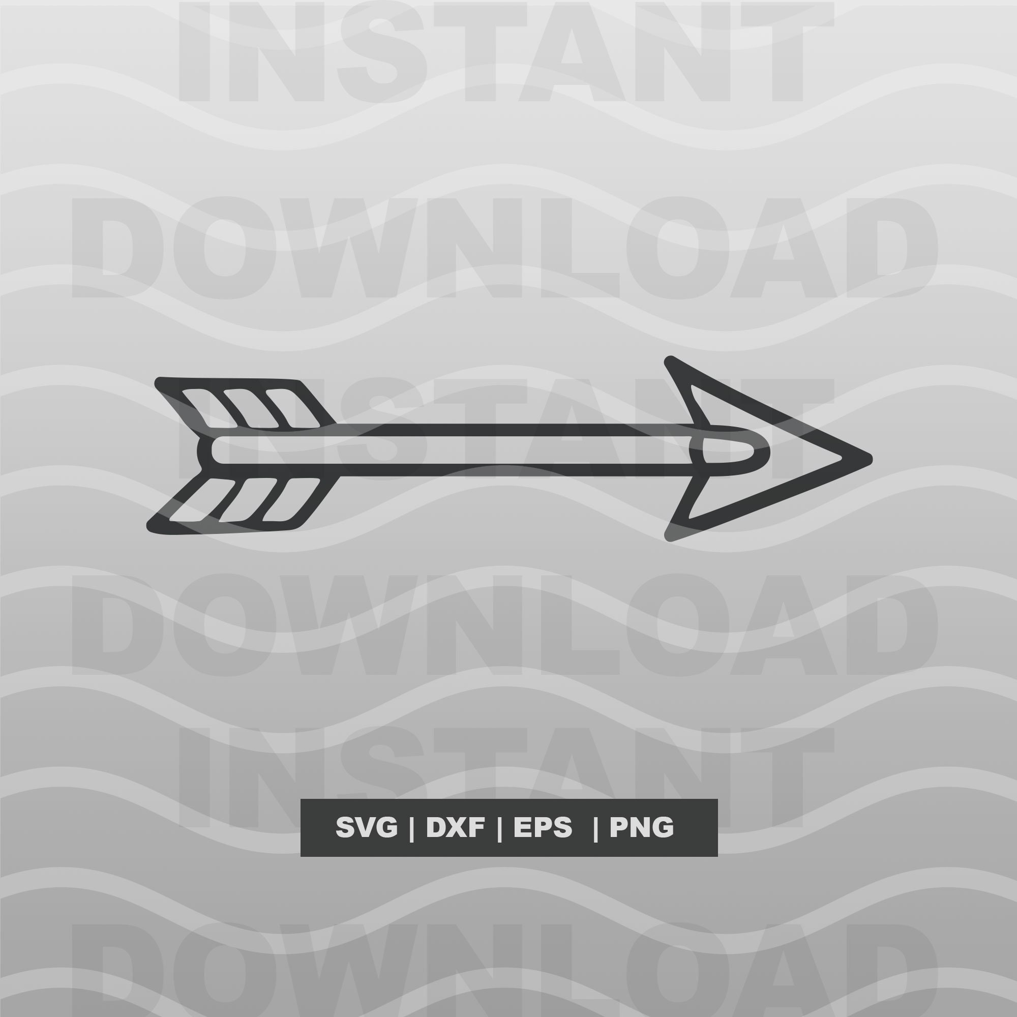 Arrow Outline SVG File Forest Arrows Silhouette Clip Art | Etsy