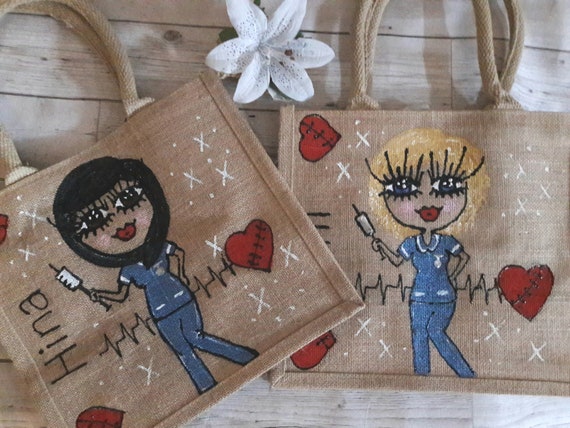 Nurse Jute Bag 2024 www.alhudapk