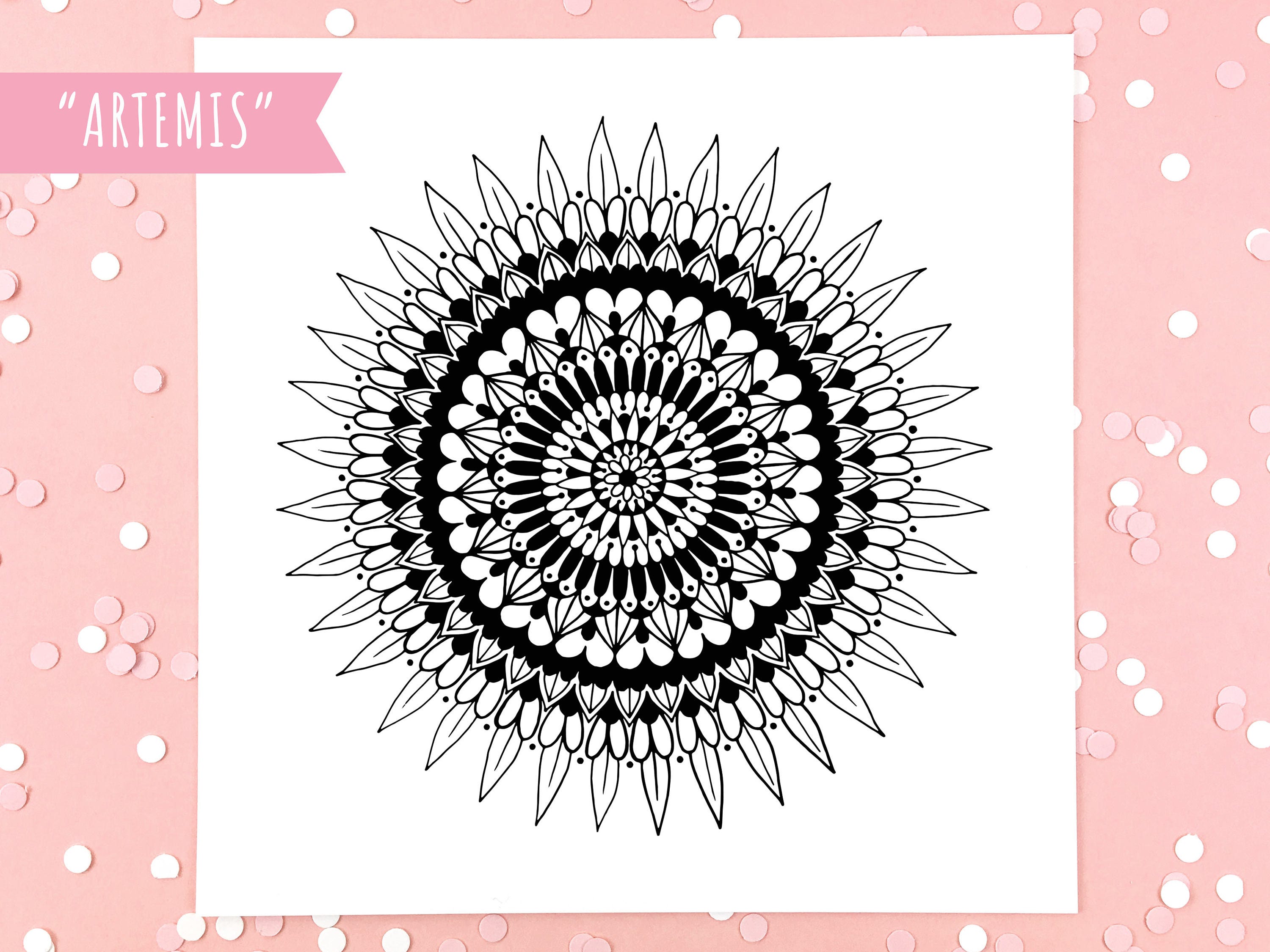 Mandala Print Wall Decor | Set of 3 Prints | Bohemian Mandala Wall Art ...