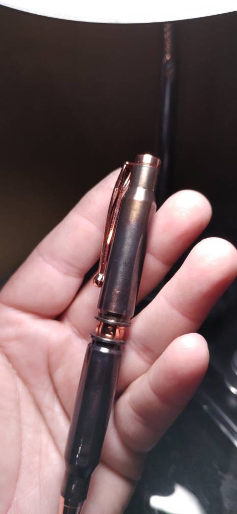 Brass 308 Pen With Dark Patina. Brass. Pen. Custom. Edc. Mens. Etsy