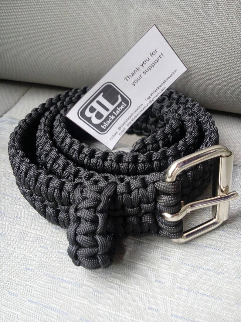 Paracord Belt Men's Handmade 550 Paracord. Gift. Etsy