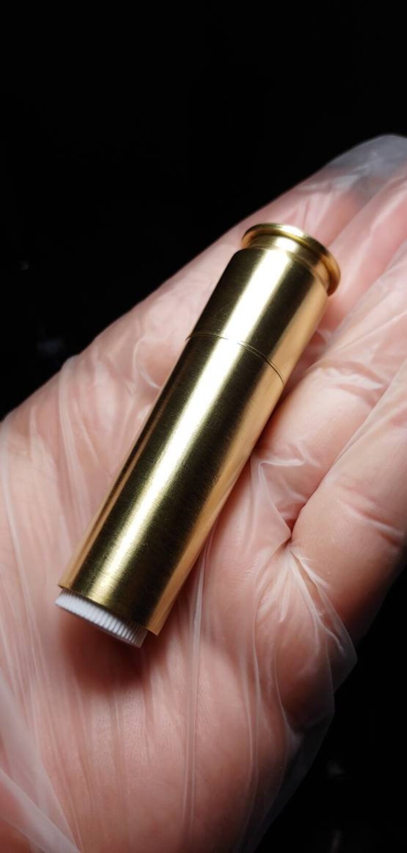 Brass 50 C a L Lip Balm Sleeve. Polish. Edc. Mens. Gift. Lip Etsy