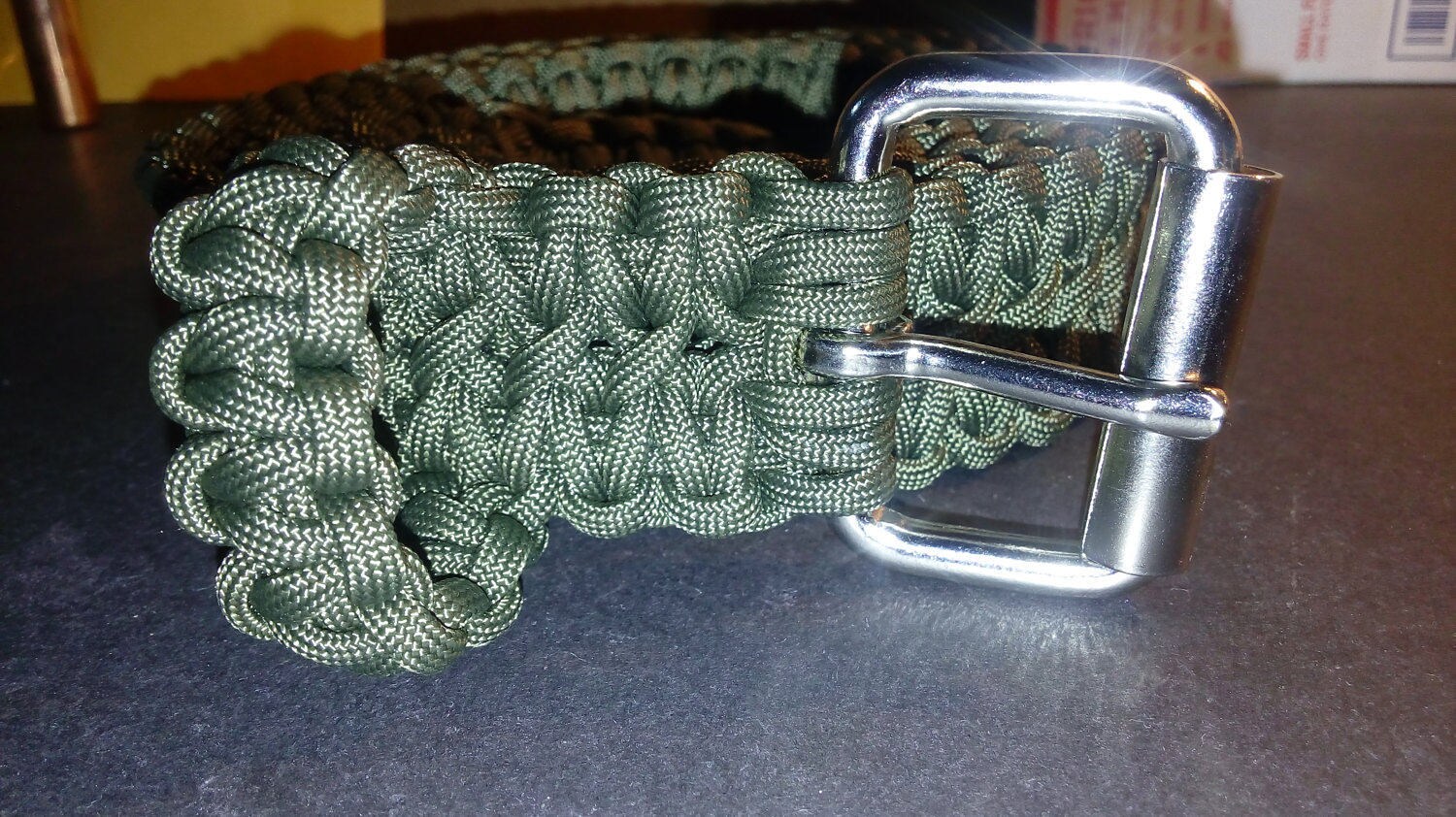Paracord Belt Men's Handmade 550 Paracord. Gift. Etsy