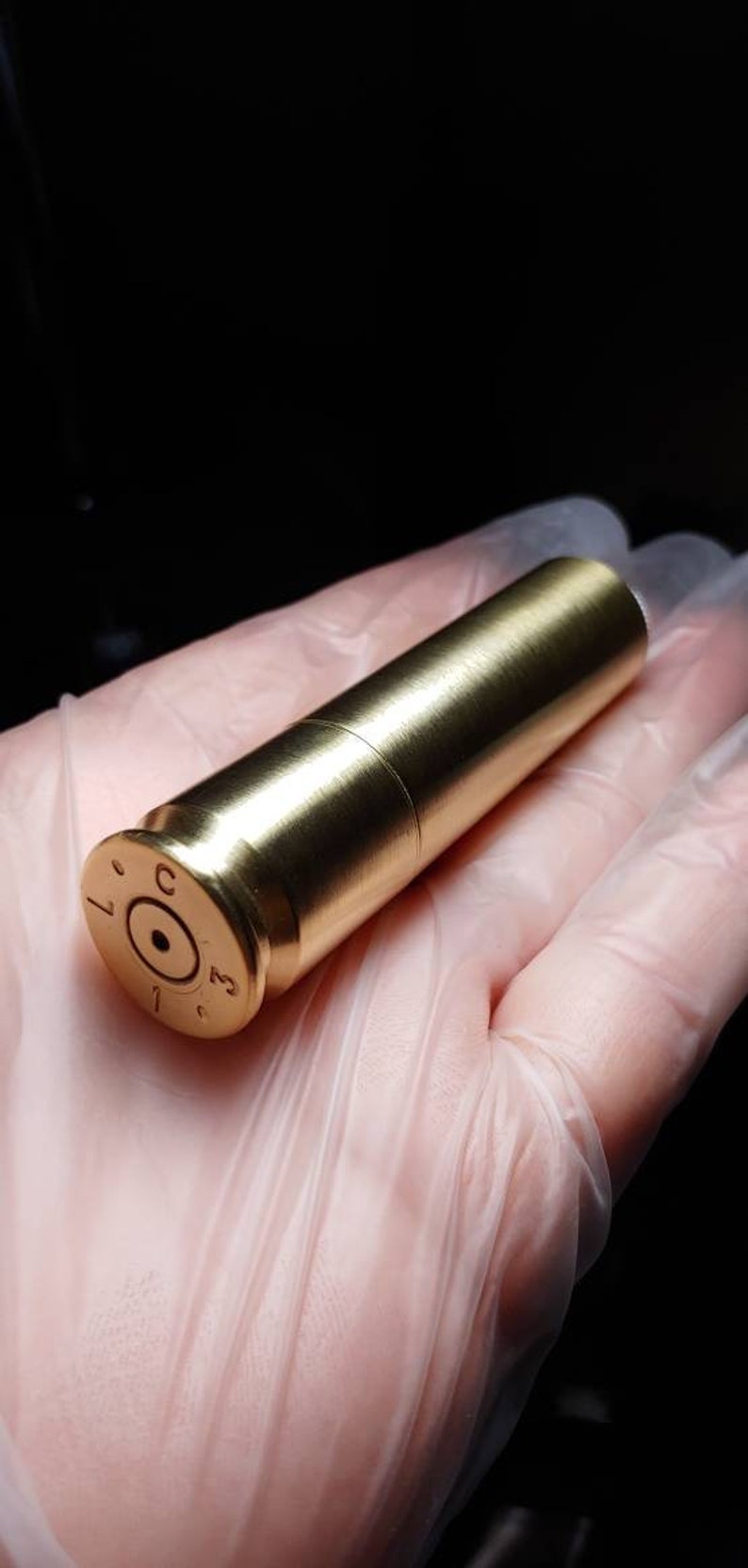 Brass 50 C a L Lip Balm Sleeve. Polish. Edc. Mens. Gift. Lip Etsy