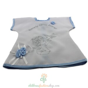 Personalized Embroidered Polish Handkerchief for Baptism szatka na chrzest
