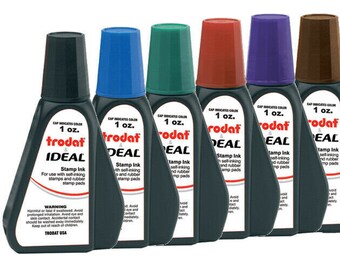 1 oz de Trodat / ideal sello de goma recargar tinta para sellos o almohadillas de sello