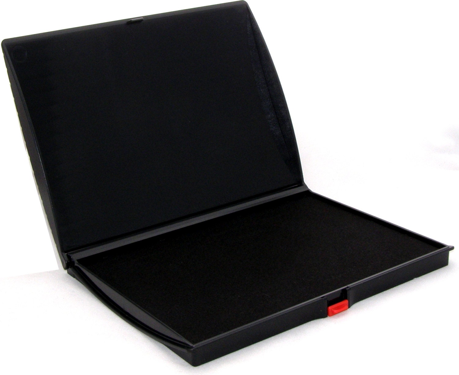 Extra Large Premium Black Ink Stamp Pad - 5 inch by 7 inch - Quality Felt Pad