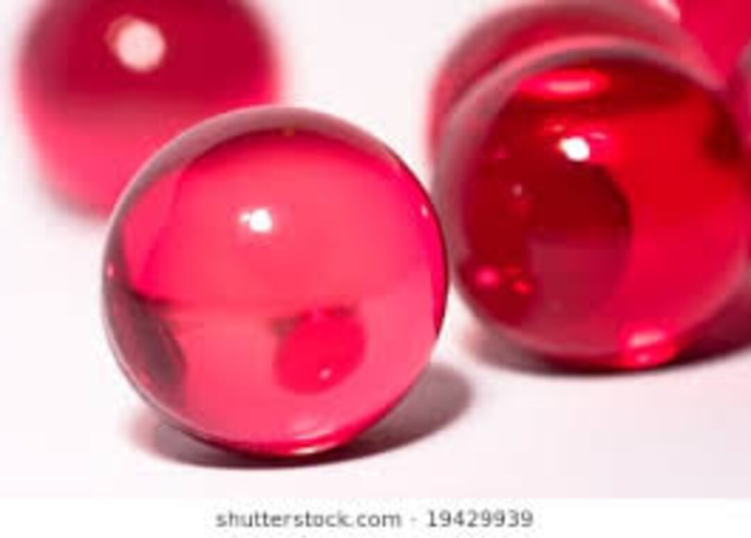 Red Transparent Circular 3.9g Bath Oil Beads Floral Fragrance Etsy Australia