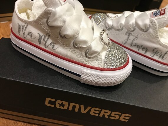 personalised baby converse