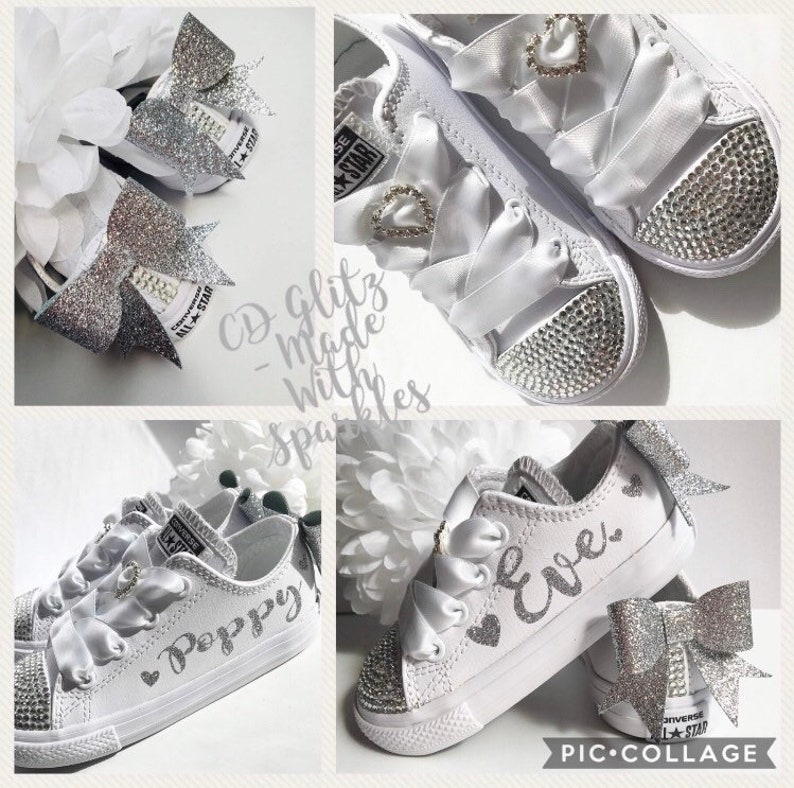 personalised baby converse shoes