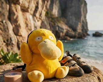 Psyduck Climbing Chalk Bag