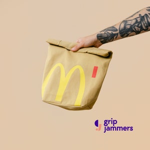 Fast Food Paper Bag Chalk Bucket
