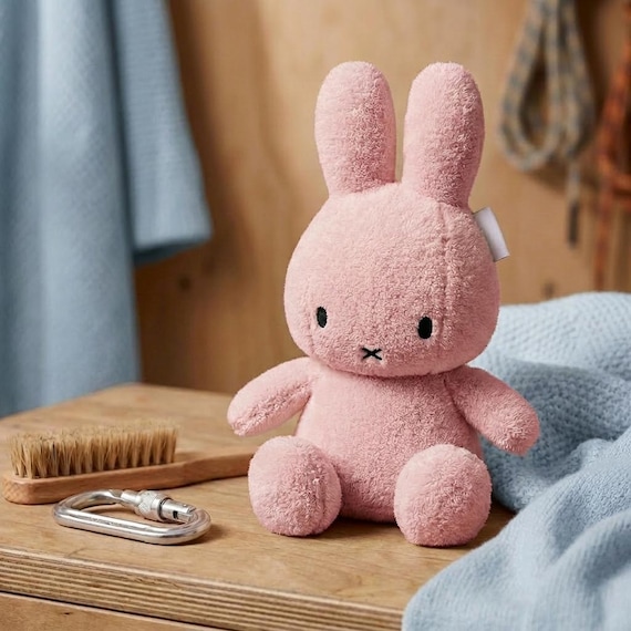Pink Bunny Climbing Chalk Bag - Velvet Lined, Drawstring Closure, Plush Exterior for Rockclimber Gifting