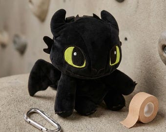 Kreidebeutel des zahnlosen Drachen: Handgefertigte Kletterausrüstung für Kletterer