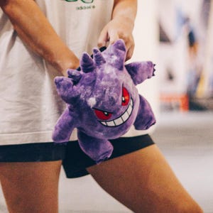 Gengar Chalk Bag, Rock Climbing Chalk Bag, Unique Climbing Gift, Gifts for Climbers, Fun Climbing Gear, Quirky Climbing Accessories