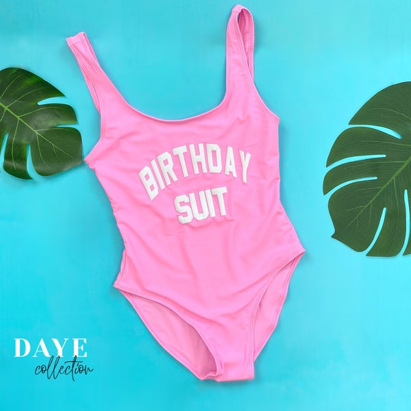 Birthday Suit Bathing suit one-piece