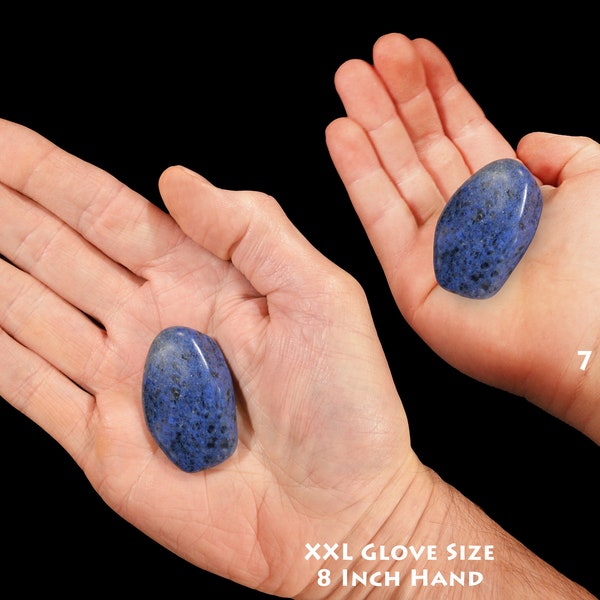DUMORTIERITE 1" Tumbled Polished Rock Mineral Specimen Third Eye Chakra Healing Crystal Natural Reiki Stone xx