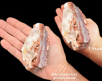 Rainbow Opal 4" 8-12 Oz Rock Mineral Specimen Lapidary Rough Raw Chakra Healing Crystal Reiki Stone xx