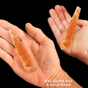 GOLDEN SELENITE 2 1/2" 1-2 Oz Grade A Raw Rock Mineral Specimen Rough Solar Plexus Chakra Crystal xx