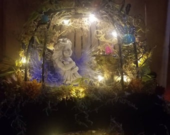 Fairy Dwelling in Birdcage
