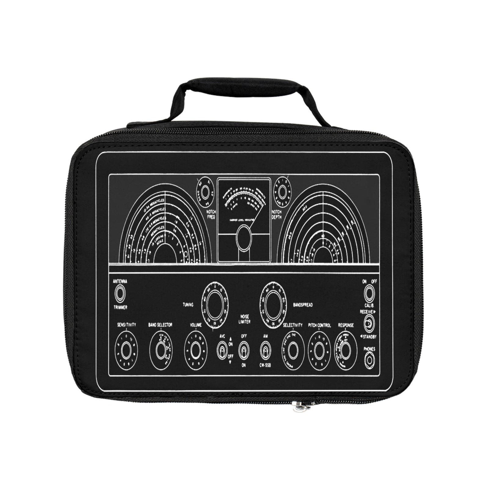 Retro QRP Radio Case, Padded Ham Radio Bag - Etsy