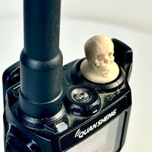 Skull Volume Knob for Quansheng UV-K5, UV-K1 & TK-11 Ham Radios