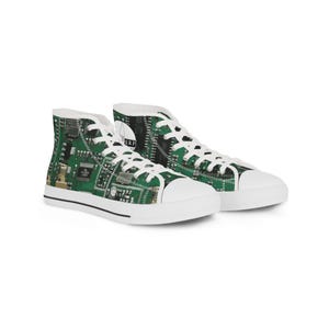 Circuit Board 2 High Top Mens Sneakers.