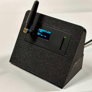 MMDVM Pi-Star Hamshack Desk Stand for Metal Case - Accessory for Amateur Radio. 2 piece glue together Ham Radio kit. Made in USA