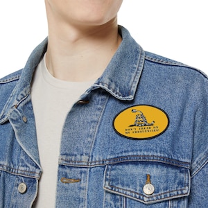Dont Tread On My Frequencies Iron-On Ham Radio Patch