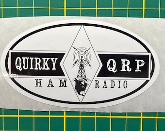3x QuirkyQRP logo sticker