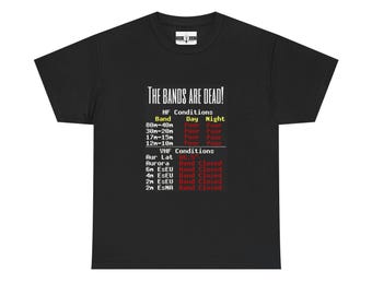 Die Bänder sind tot ! Ham Radio Shirt für Funkamateure