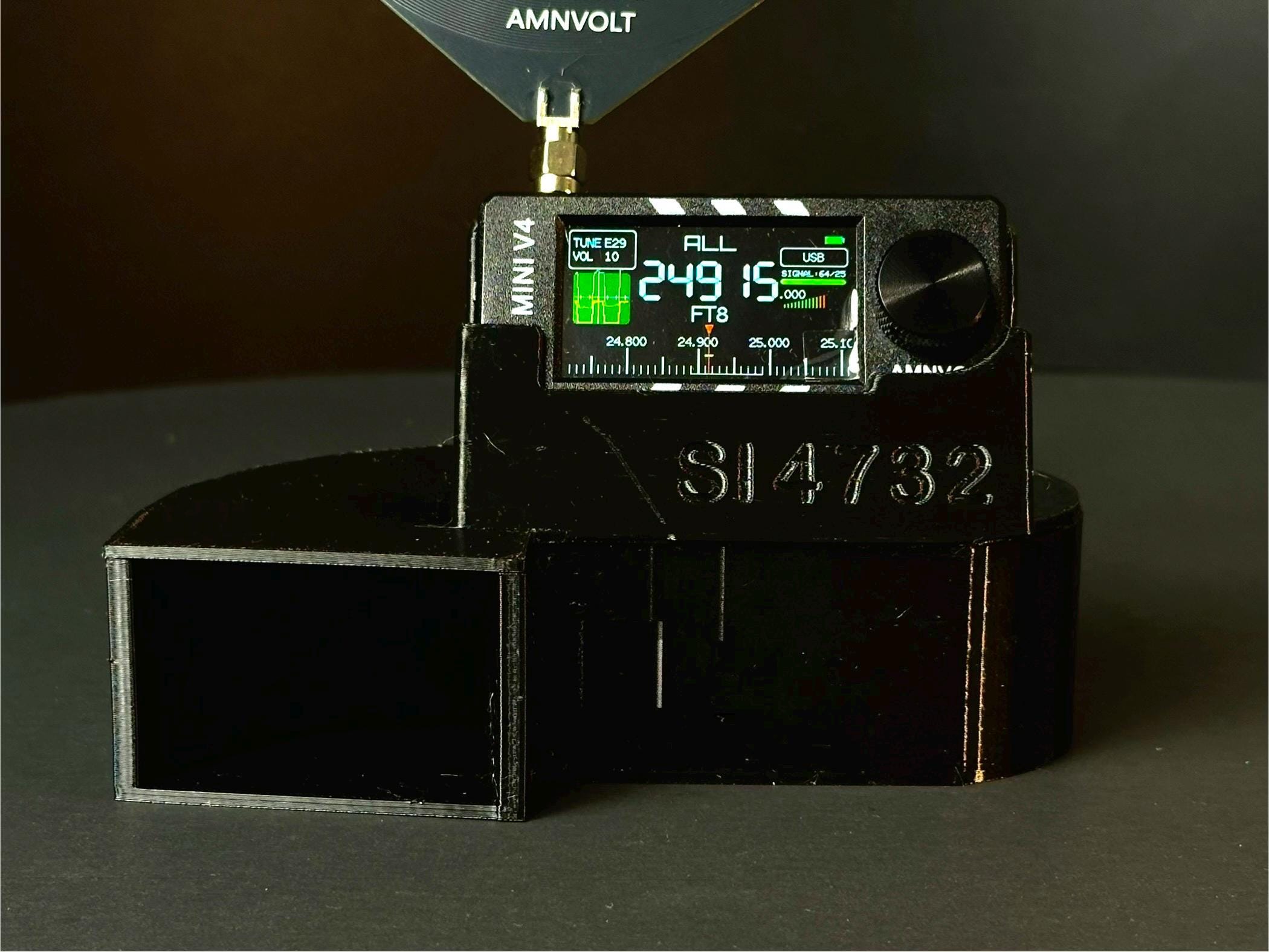 SI4732 ATS mini version 3 & 4 Passive Audio Amplifier Booster Stand. am/fm Shortwave ssb hf Ham Radio DIY Kit. Made in USA