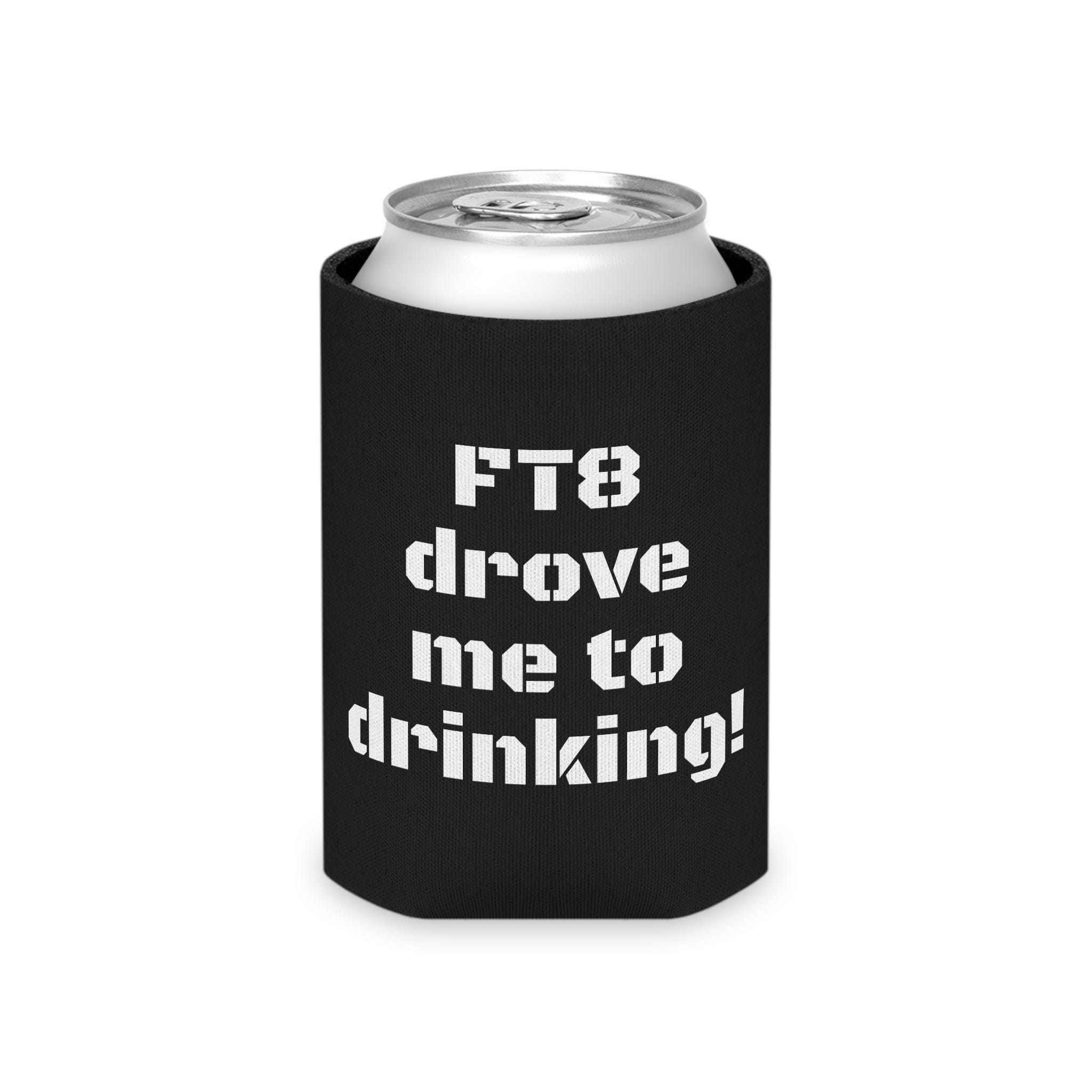 beer cozy. FT8 drove me to drinking! Gift for ham radio operators