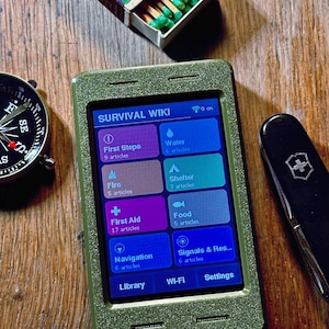 Crisis Codex: Off-Grid Survival Guide and Emergency Preparedness Education Console