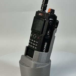 Ham Radio Car Cup Holder Mount, Btech UV-Pro, VGC vr-n76, Radioddity ga-5wb