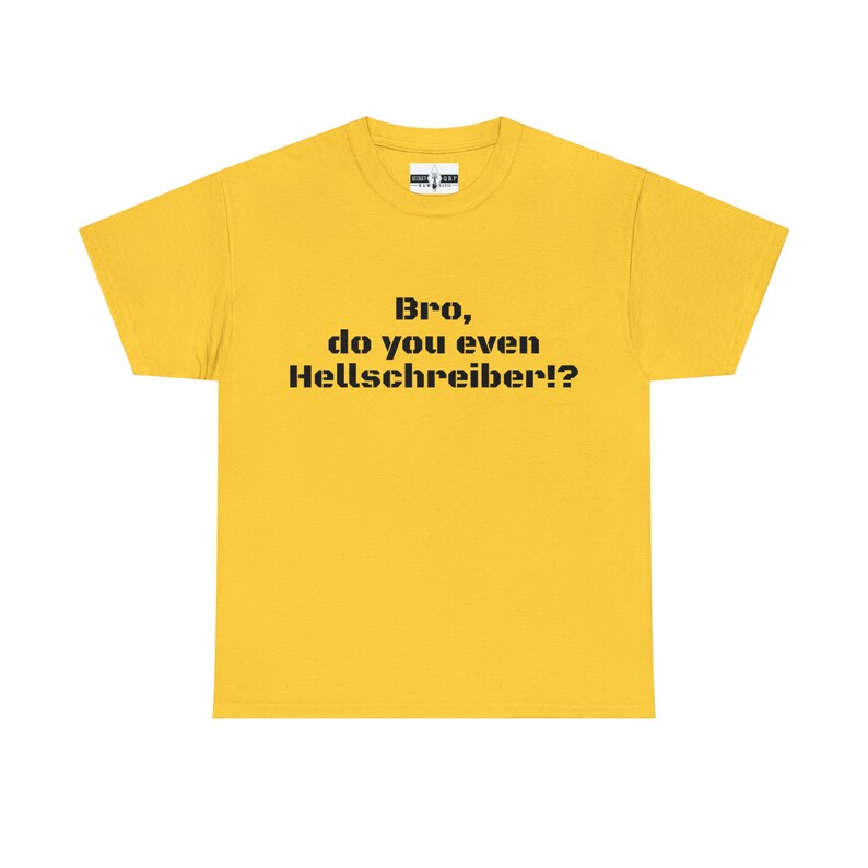 Bro, do you even Hellschreiber Ham radio shirt image 4