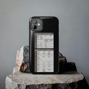 Calling Frequency smartphone Cases, Black for iPhone and samsung Phone