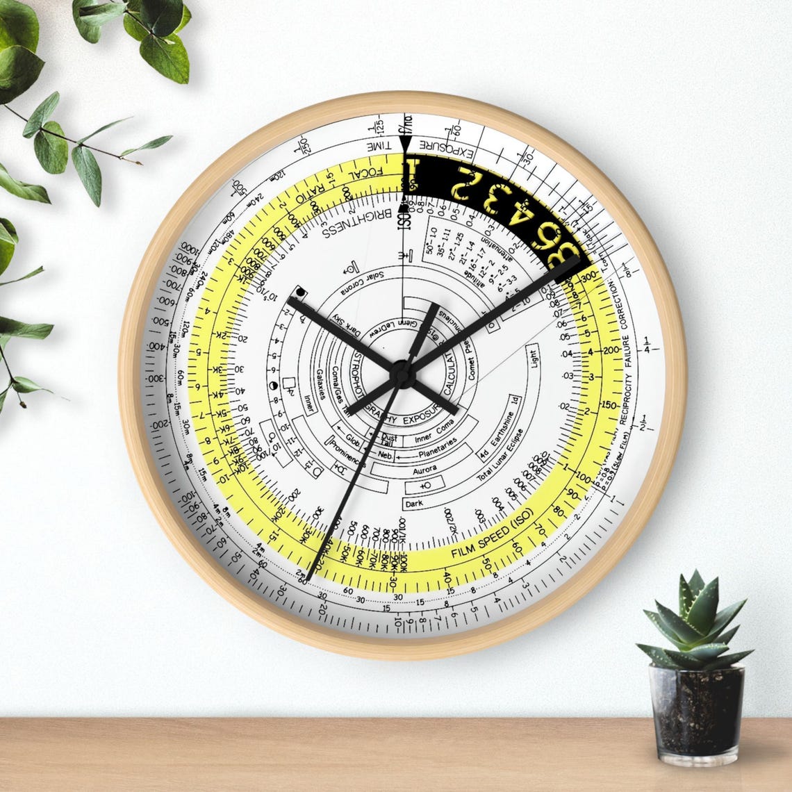 Astrophotography Computer Wall Clock for Photographers and Astronomers ...