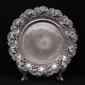 WMF Jugendstil Art Nouveau silver plated tray. 1900s, Germany