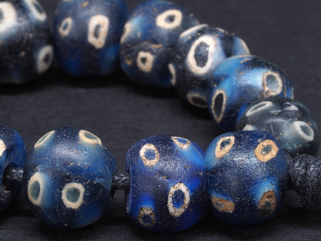 Ancient Islamic Eye Beads Strand main image 1