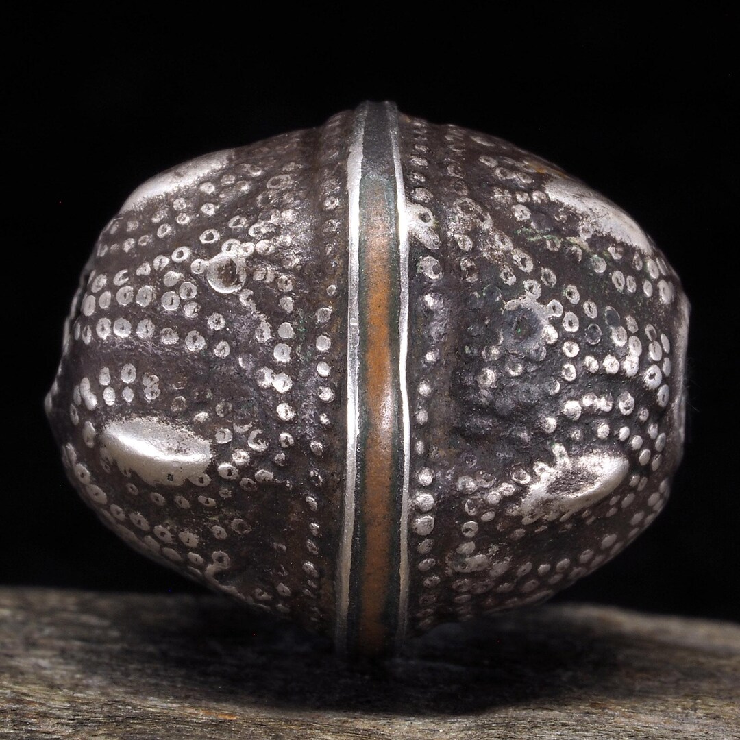 Antique Agrab Al Fadda Silver Bead Mauritania Tribal Ethnic Collectible ...
