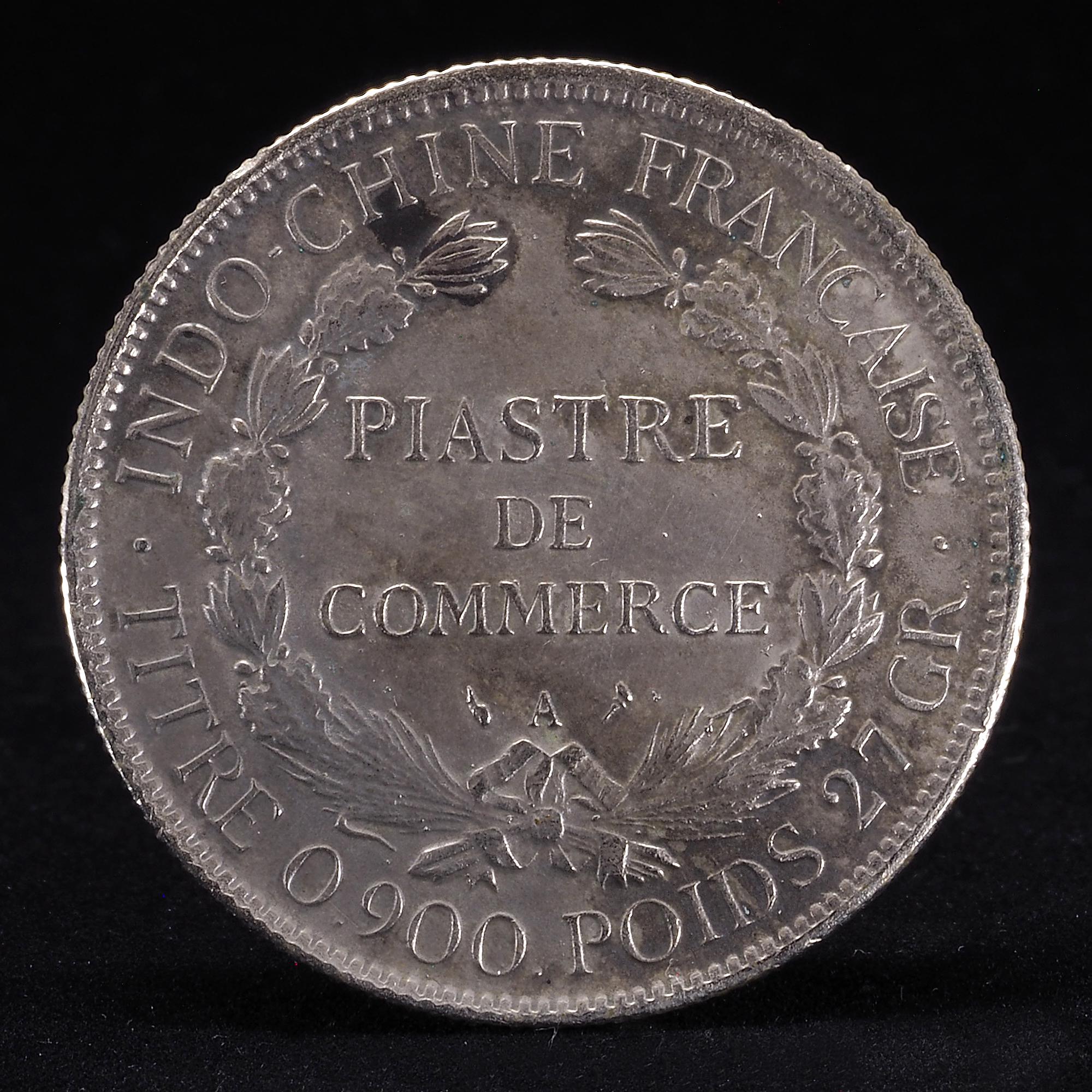 Antique Hmong Silver Hairpin French Indochina Piastre Coin, Rare Miao ...