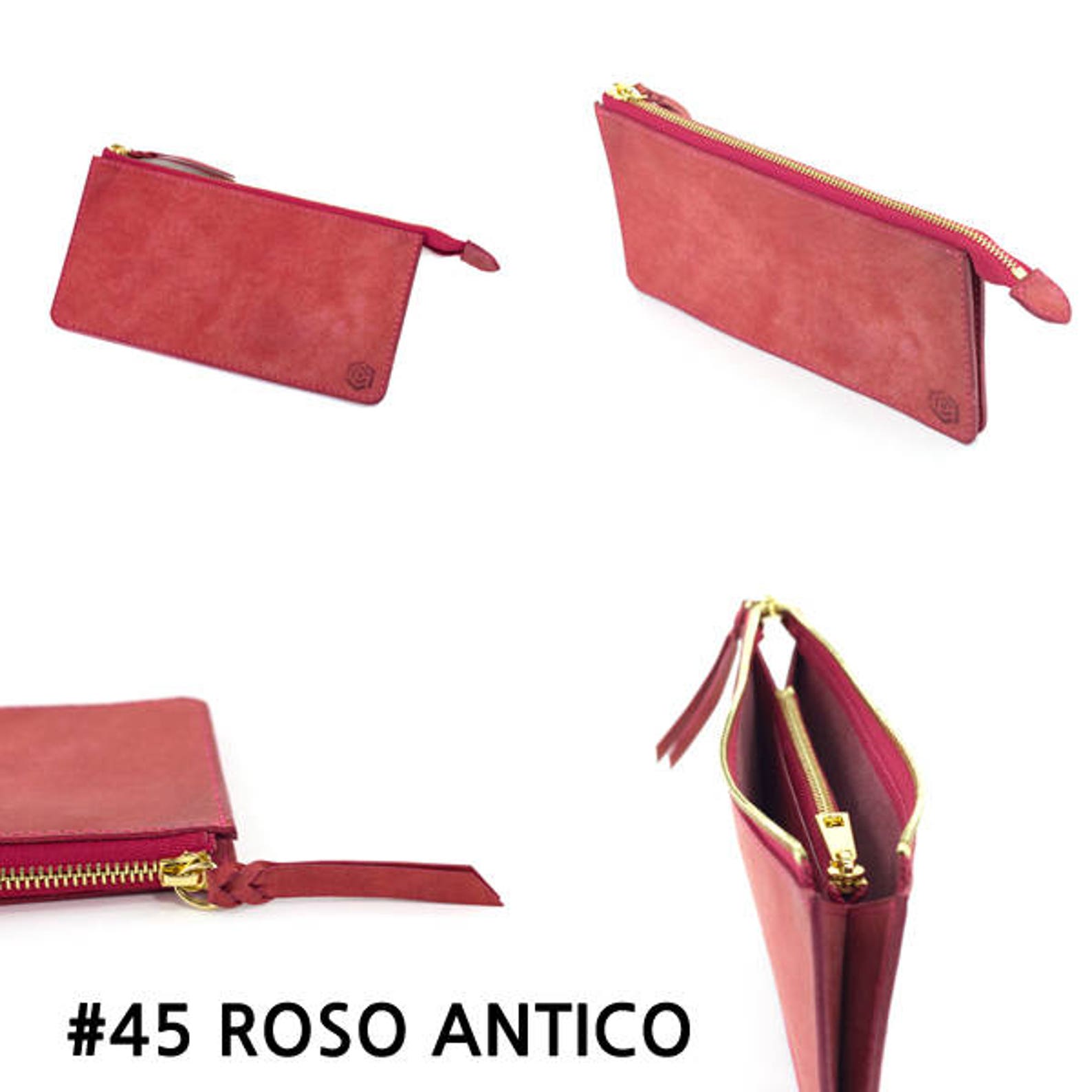 Zipper Wallet, Wallet Women, Clutch Wallet, Zipper Pouch, Leather