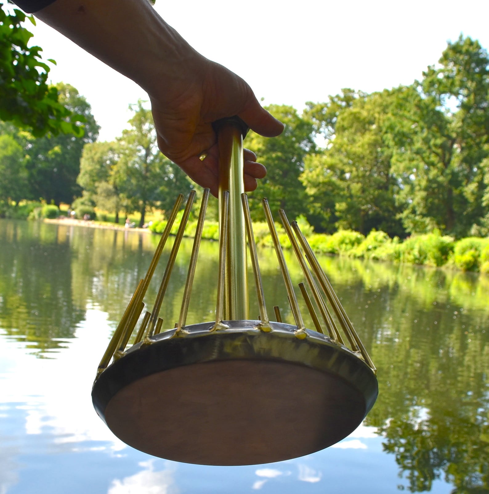 WATERPHONE. Size 3. Chromatic. 2 octaves. 9pan 5mm rods. Etsy