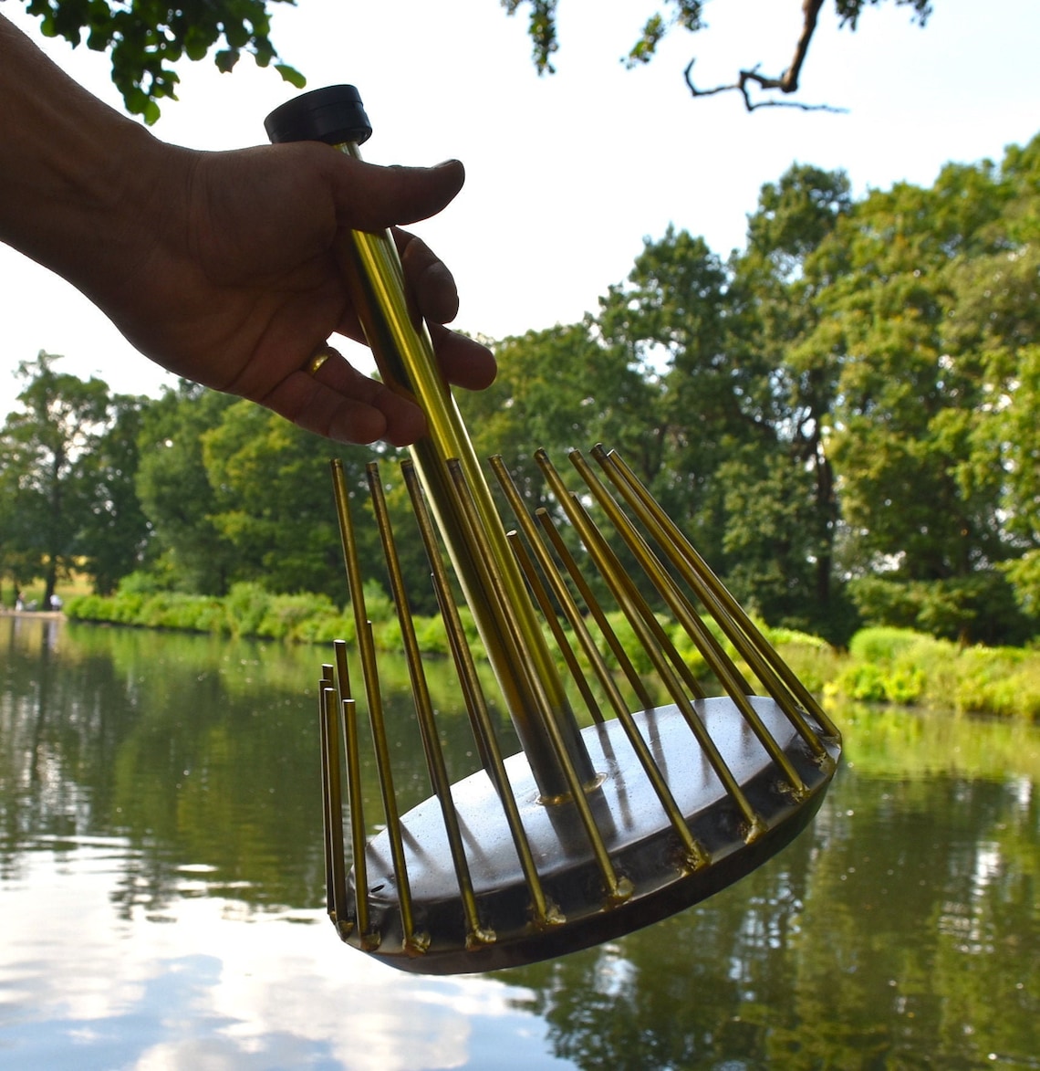 WATERPHONE. Size 3. Chromatic. 2 octaves. 9pan 5mm rods. Etsy