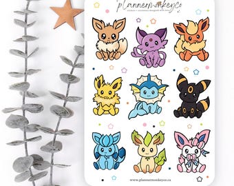 Adesivos decorativos Evolutions Pocket Planner Pals